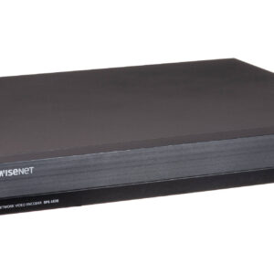 Hanwha Encoder 16ch, 12fps at 5MP, HDMI, QVGA, BNC, 12VDC