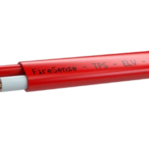 FireSense TPS Cable, 1.50mm, 2-Core, Flat, 200m Roll, Red