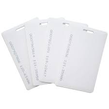 125KHz RFID Thick Proximity Cards (10 Pack