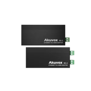 Akuvox NX-2&amp;NC-2  Ethernet to 2-wire Adapter Kit