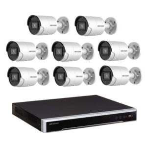 6MP 8CH Hikvision CCTV Kit: 8 x Mini Bullet Cameras + 8CH NVR