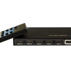 5 IN 1 OUT HDMI SWITCHER