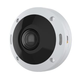 Axis AXIS-02100-001 M4308-PLE 12MP Outdoor Panoramic Camera, 360 deg, IR, Mic, IP66, IK10