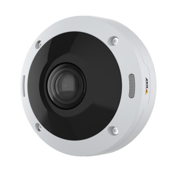 Axis AXIS-02100-001 M4308-PLE 12MP Outdoor Panoramic Camera, 360 deg, IR, Mic, IP66, IK10