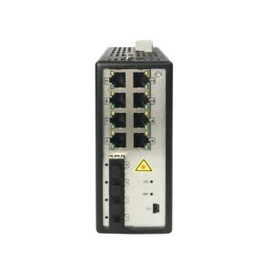 Hikvision Industrial DS-3T3512P 8-port Managed Poe Switch, 2xgig Spf Uplink, 240w, no Power