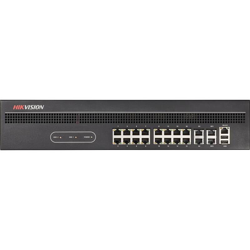 Hikvision DS-6916UDI 16 Channel Output 4K Decoder, 16x 12MP, 32x 8MP, 48x 5MP, 80x 3MP, 128x 2MP