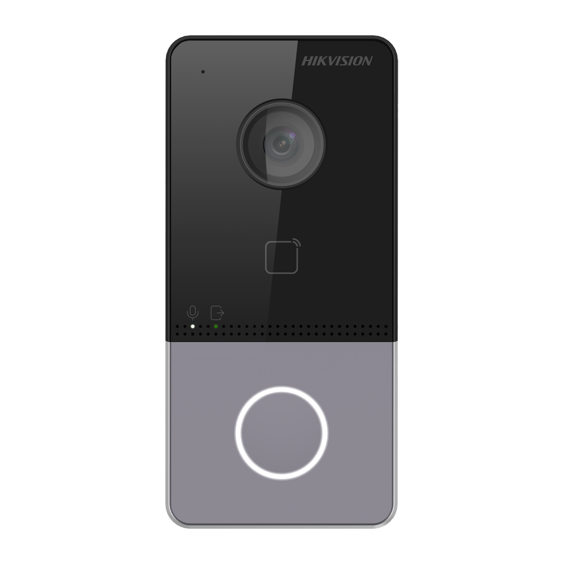 Hikvision DS-KV6113-WPE1 2nd Gen IP Villa Door Station, 1 Button, 2MP, 12VDC/POE, Wi-Fi, Mifare