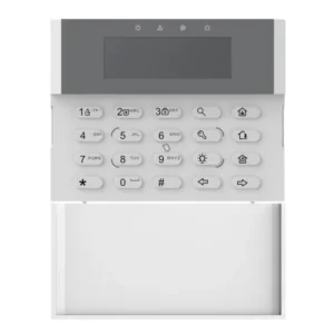 Hikvision HiLook HA-ALARM-KP-WB: Wired LCD Keypad with Built-in Tag Reader and Wireless Transceiver
