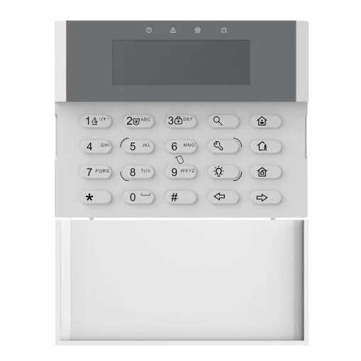 Hikvision HiLook HA-ALARM-KP-WB: Wired LCD Keypad with Built-in Tag Reader and Wireless Transceiver