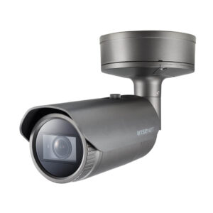 Hanwha Wisenet PNO-A9081RLP 4K Outdoor Bullet Camera with LPR 30fps, 120dB WDR, 30m IR, 4.5-10mm