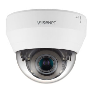 Hanwha Wisenet QND-7080R 4MP Indoor Dome Camera, H.265, 20fps, 120dB WDR, 20m IR, 2.8-12mm