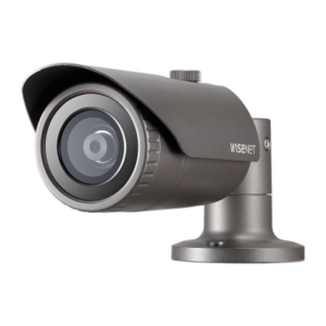 Hanwha Wisenet QNO-8010R NEW-Q 5MP Outdoor Bullet Camera, H.265, WDR, 20m IR, IP66, IK10, 2.8mm
