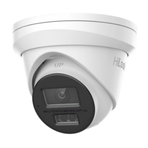 HiLook by Hikvision 6MP IPC-T363H-MU Acusense Turret IP Camera with Mic Colour Night BLACK