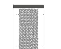 Hikvision DS-K3B601-BASE Turnstiles Base Module, Middle Lane, 650mm lanes