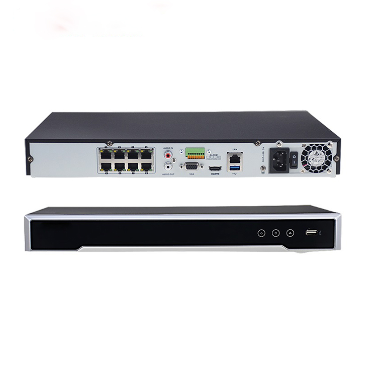 Hikvision DS-7608NI-M2/8P 8ch PoE CCTV NVR, 128Mbps 8 PnP ports, 4K, 2 HDD Bay NO HDD