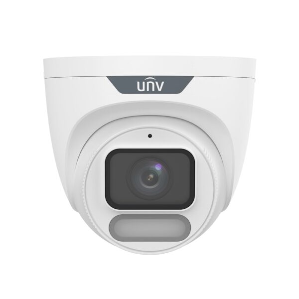 Uniview IPC3628LE-ADF28K-WP 8MP OwlView ColorHunter Turret, Warm Light 30m, IP67, PoE, Built-in Mic