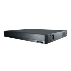 Hanwha Wisenet QRN-1610S NEW-Q 16ch 4K PoE NVR, H.265, 128Mbps, 3TB HDD (2 SATA 12TB max)