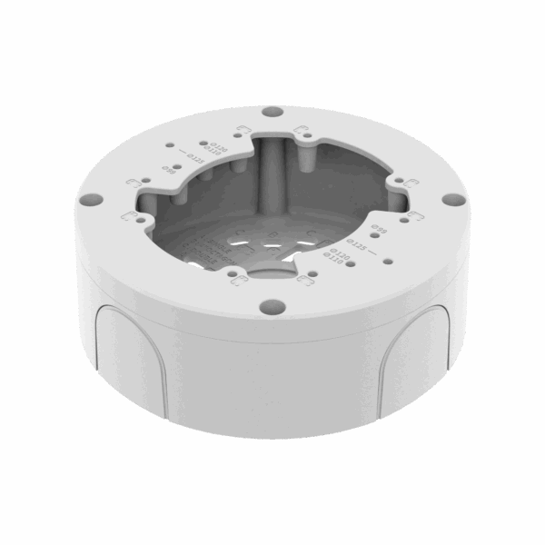 Hanwha Wisenet SBO-100B1 NEW-Q Installation Junction Box to suit QN0-70(1-3/8)0R (Copy)