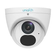 Uniarch powered by Uniview IPC-T1E4-AF28K-B 4MP Starlight Fixed Turret Network Camera w/ Human Detection [BLACK]