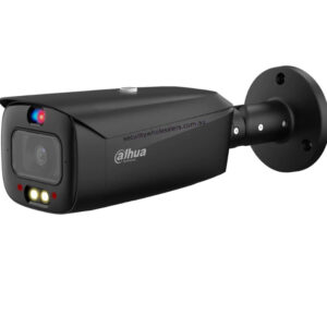 Dahua TIOC Advanced 2.0 DH-IPC-HFW3849T1-AS-PV-ANZ-BLK 8MP AI Active Deterrence Full color Starlight IP Bullet Fixed 2.8mm BLACK