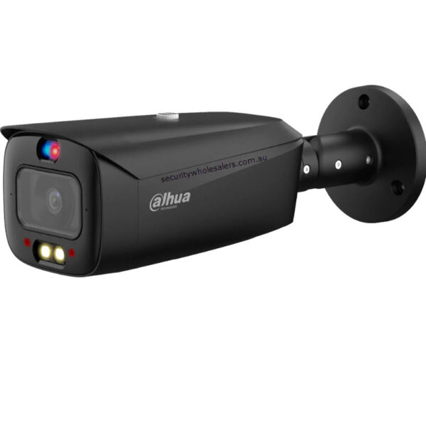Dahua TIOC 2.0 BLACK DH-IPC-HFW3649T1-AS-PV-ANZ 6MP AI Active Deterrence Fixed Lens Bullet Camera