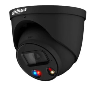 Dahua TIOC Advanced 2.0 DH-IPC-HDW3649H-AS-PV-ANZ-BLK 6MP AI Active Deterrence Full color Starlight IP Turret Camera BLACK