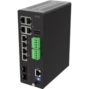 AXIS D8208-R Industrial PoE++ Switch – Rugged, High-Power Network Solution for Critical Surveillance