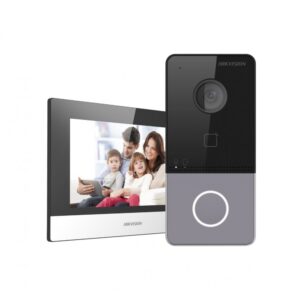 Hikvision DS-KIS603-P 2MP Gen2 IP Poe Video Intercom Kit with WiFi Connection &amp; Mobile Viewing