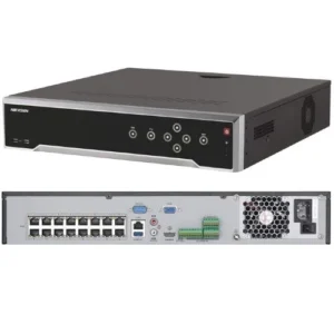 Hikvision DS-7732NI-I4-24 32ch CCTV NVR, 24 PoE Ports,  256Mbps, H.265, 4K, 1.5RU, 4 x HDD Bays + 4TB Hard Drive