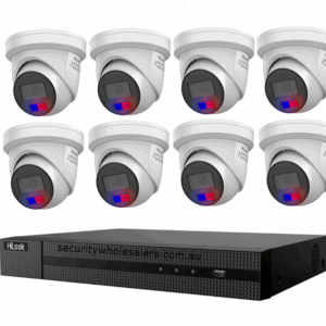 HiLook by Hikvision 8MP 4K Acusense 8 Camera , 8CH NVR Kit - ACDC All in one Camera with Colour Deterrance