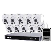 Vivotek 5MP 16CH Fixed Turret Kit, 10 x IT9380-H, 1 x ND9426P with 6TB HDD