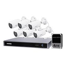 Vivotek AI 5MP 8CH Motorised Bullet Kit, 6 x IB9383-HTV, 1 x ND9326P with 4TB HDD