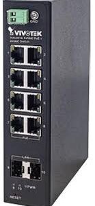 Vivotek AW-IHT-1000, Industrial 8xGE PoE + 2xGE SFP Switch