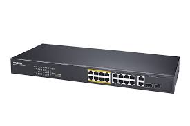 Vivotek AW-FGT-180F-250 AUN, 16xFE PoE + 2xGbE Combo Unmanaged Switch