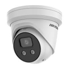 Hikvision Acusense DS-2CD2366G2-ISU/SL IP Camera 6MP With Warning and Strobe Turret Network Camera (BLACK)