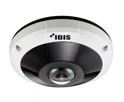 IDIS DC-Y6516WRX 5MP Vandal-Resistant IR Fisheye Camera, NDAA Compliant