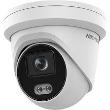 Hikvision DS-2CD2347G2-LU 4MP Gen2 Outdoor ColorVu Turret Camera with Acusense 30m White LED 2.8mm