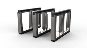 Hikvision DS-K3B801BX-R/MPg-Dp90 Swing Barrier RIGHT Lane 900mm, 2 Way Mifare, People Count