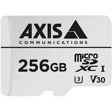 AXIS Surveillance Card 256 GB – High‑Endurance microSDXC for Axis Cameras