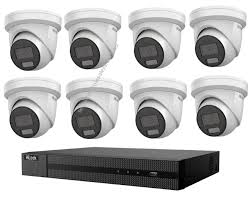 HiLook Hikvision 8MP Pro Series CCTV Kit – 8x Turret IPC-T383H-MU + 8CH PoE NVR (NVR-108MH-C/8P)
