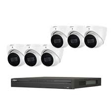 Dahua 6 x 8MP DH-IPC-HDW3866EMP-S-AUS SMD 4.0 Turret Security CCTV Kit with 8CH Wizsense NVR