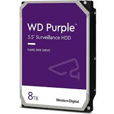 8TB HDD - Purple / Skyhawk Surveillance  Hard Drive for DVRs and NVR