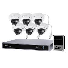 Vivotek 5MP 8CH Motorised Dome Kit, 6 x FD9388-HTV, 1 x ND9326P with 4TB HDD