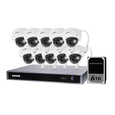 Vivotek AI 5MP 16CH Motorised Dome Kit, 10 x FD9383-HTV, 1 x ND9426P with 6TB HDD