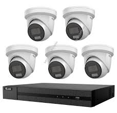 HiLook Hikvision 6MP 8CH CCTV Kit with 5x Turret IP Cameras IPC-T262H-MU