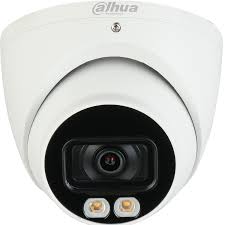 Dahua IPC-HDW3449TM-AS-LED 4MP Full-color Warm LED Fixed-focal Eyeball WizSense Network Camera, Wizsense