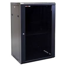 X2 Racks, 18RU Double Section Wall Mounted Cabinet, 600 (W) x 600 (D) x 900 (H)