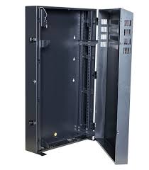 X2 Racks, Medium 4RU Vertical Mount Cabinet, 2RU Horizontal Mount, W 65 x D 23 x H 60 cm
