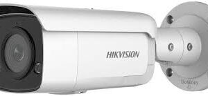 Hikvision Acusense DS-2CD2T46G2-ISU/SL IP Bullet Camera 4MP 2.8mm Lens (Inbuilt Audio Speaker and Strobe)