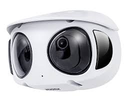 Vivotek MS9390-EHV-v2 Multi-Sensor Panoramic Network Camera, 8MP, 180° View, 20M IR, WDR Pro, Smart VCA, Supreme Night Visibility